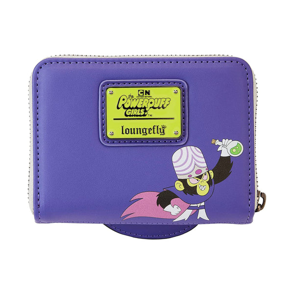 Loungefly CN パワーパフガールズ VS モジョジョジョ ウォレット Loungefly Cartoon Network Power Puff Girls Mojo Jojo Wallet