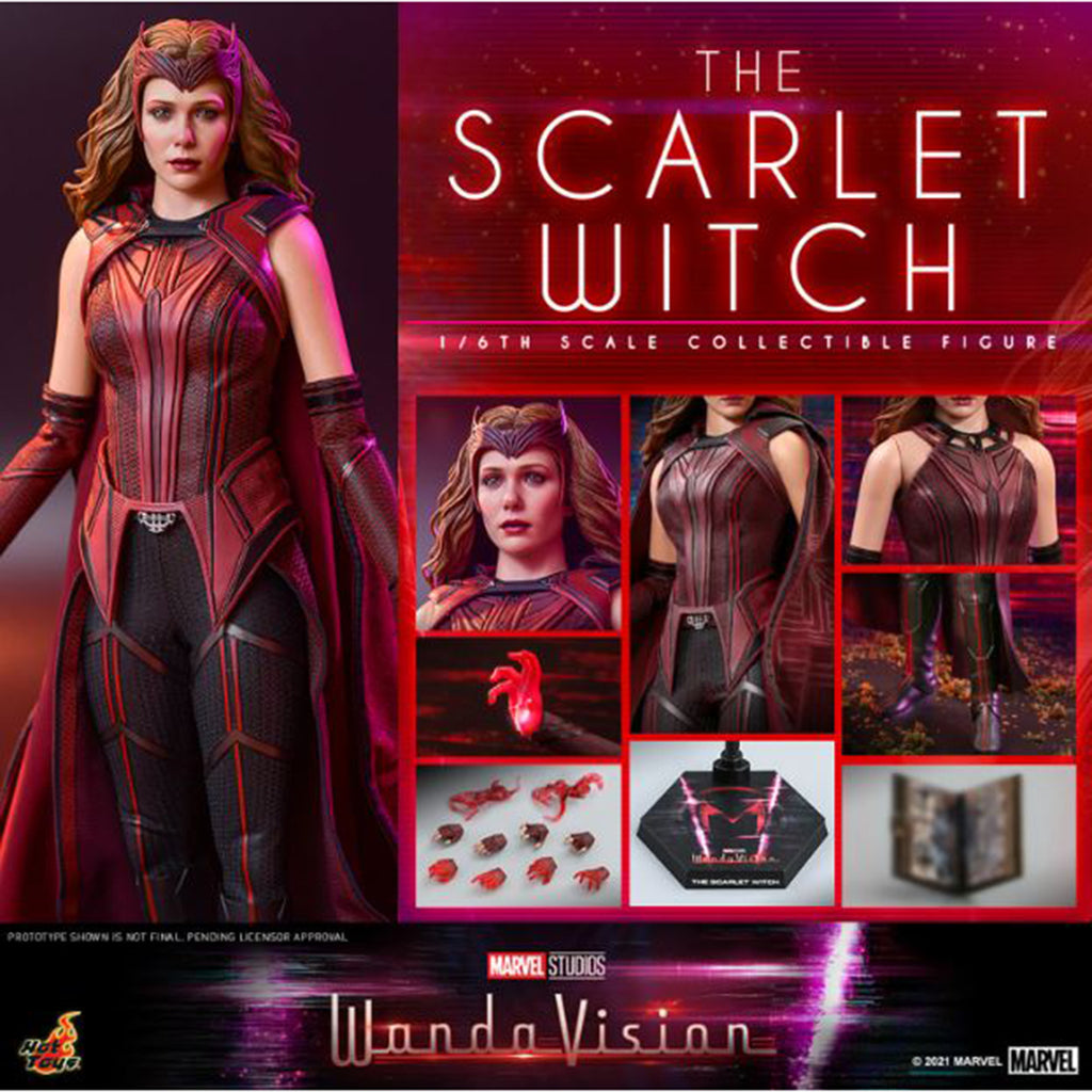 Hot Toys Marvel Wandavision Scarlet Witch Sixth Scale Figure