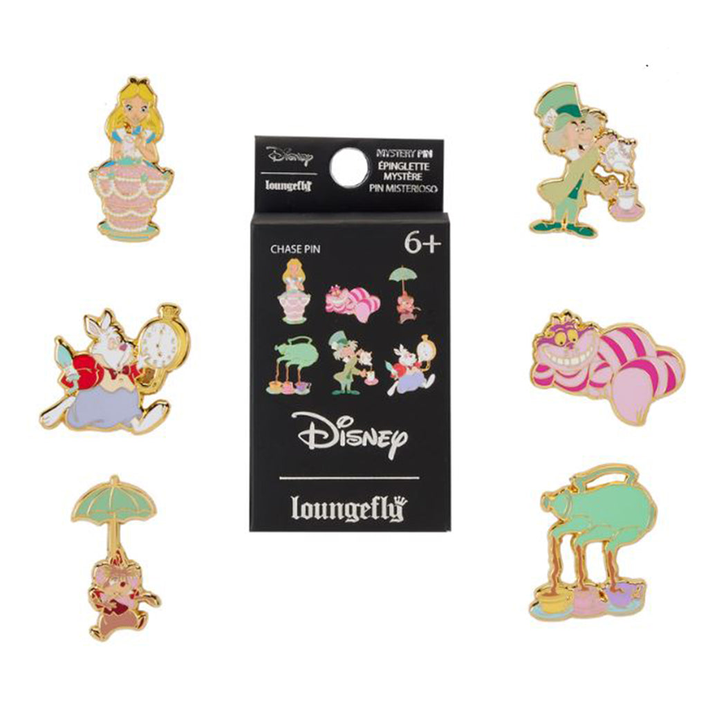 Loungefly Disney Alice In Wonderland Unbirthday Single Blind Box Pin