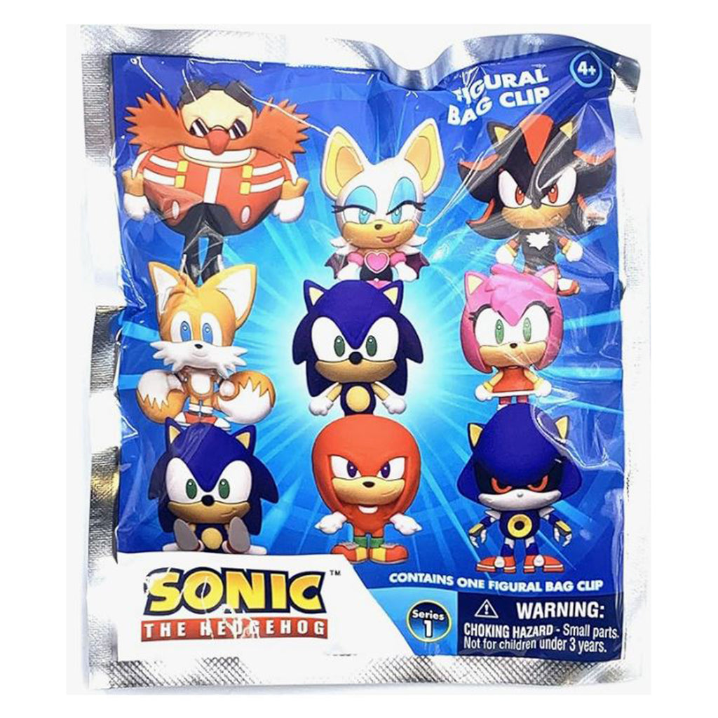 Monogram Sonic The Hedgehog Blind Bag Clip Mini Figure - Radar Toys