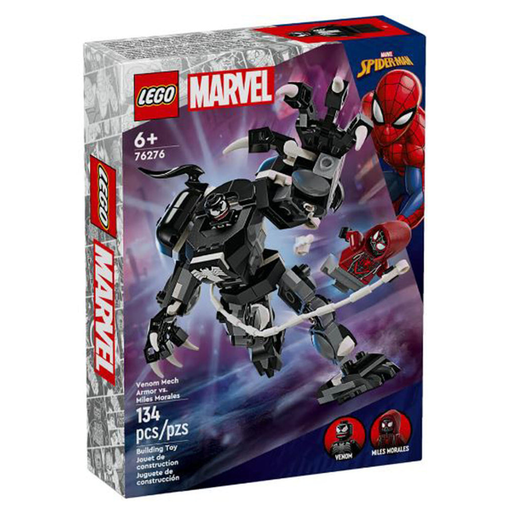 LEGO® Marvel Venom Mech Armor Vs Miles Morales Building Set 76276 - Radar Toys