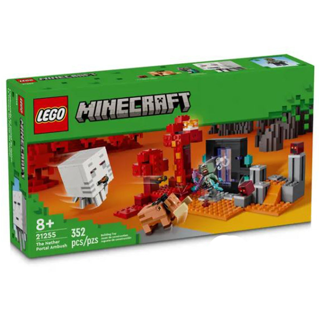 LEGO® Minecraft The Nether Portal Ambush Building Set 21255