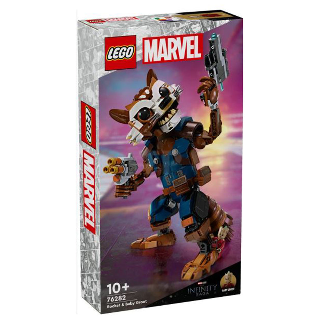 LEGO® Marvel Rocket And Baby Groot Building Set 76282
