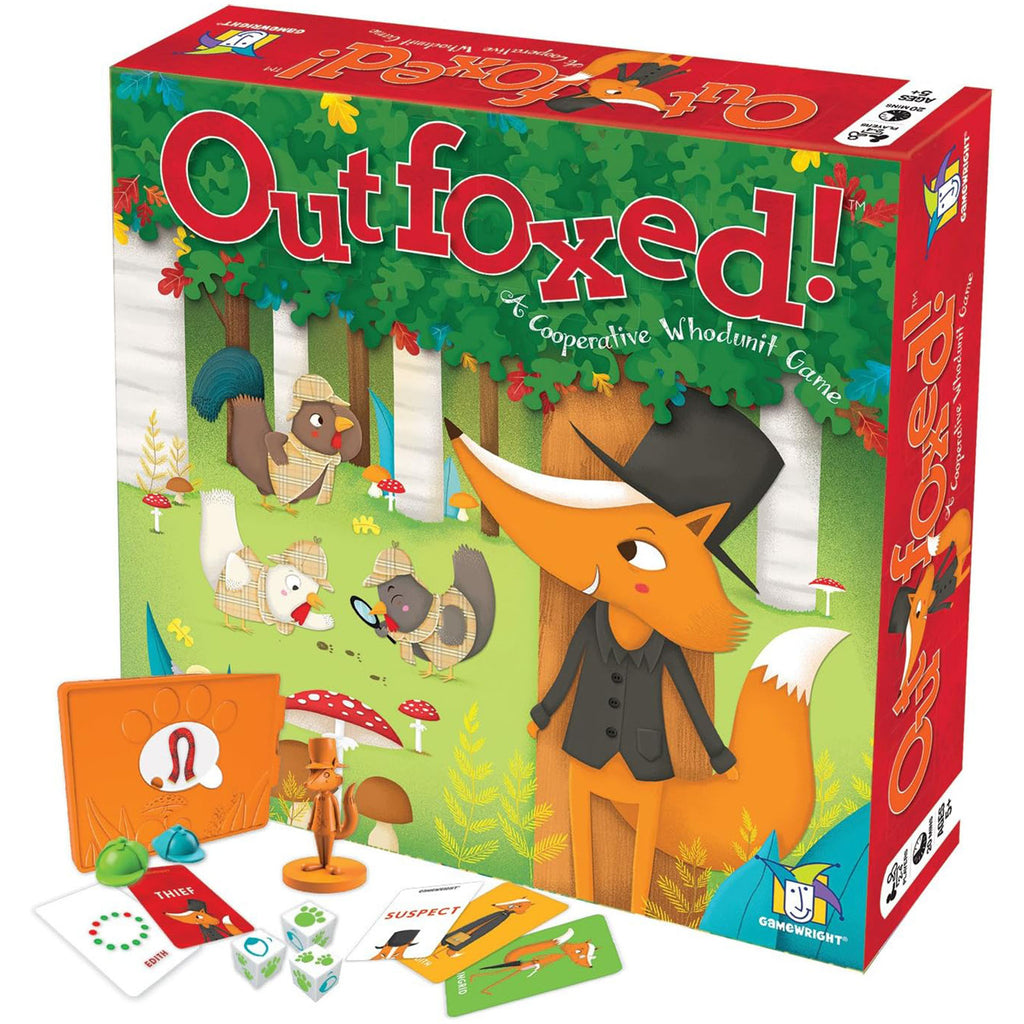 Gamewright Outfoxed! Board Game - Radar Toys