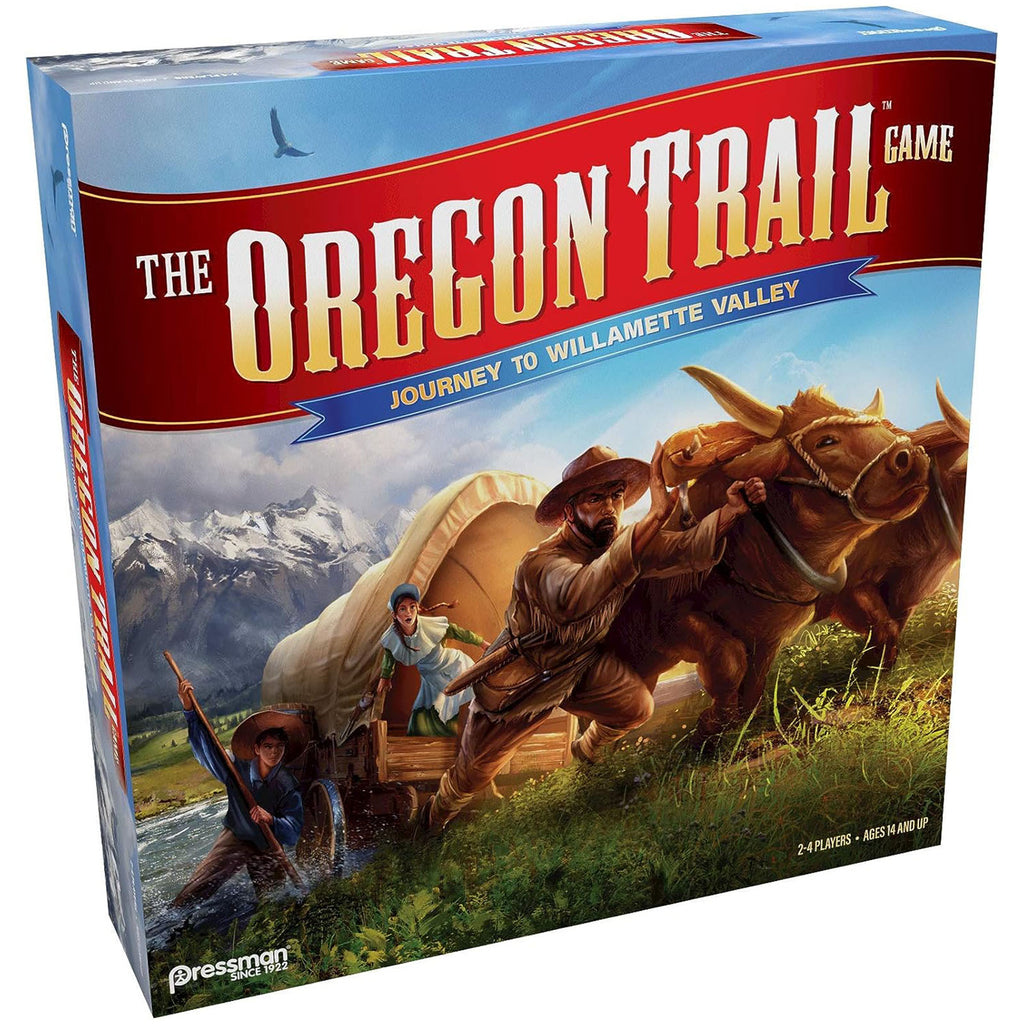 Pressman Oregon Trail Journey To Willamette Valley Board Game - Radar Toys