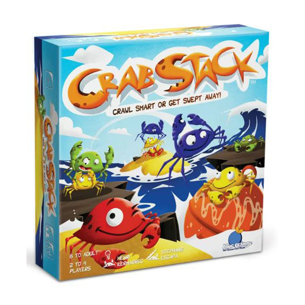 Blue Orange Crab Stack Board Game
