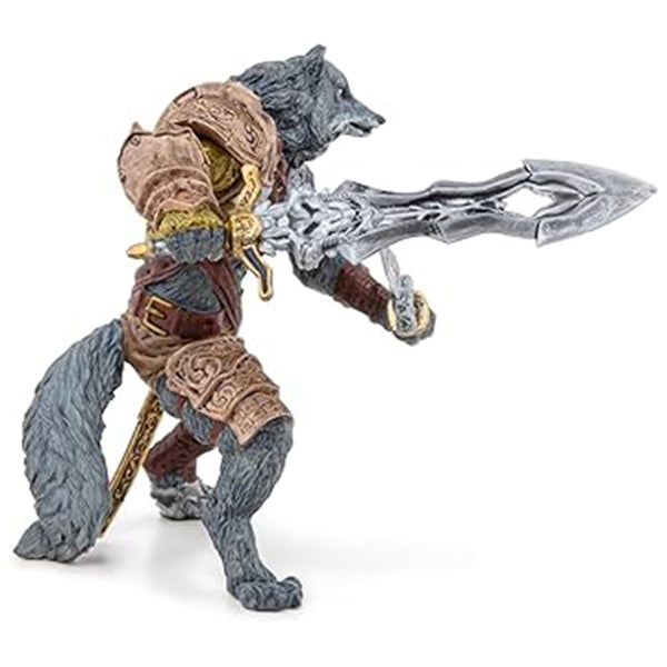 Papo 36029 - Statuetta Lupo Mutante - Fantasy - Medio - Dipinta A Mano - Per Bambini 3+ - 2