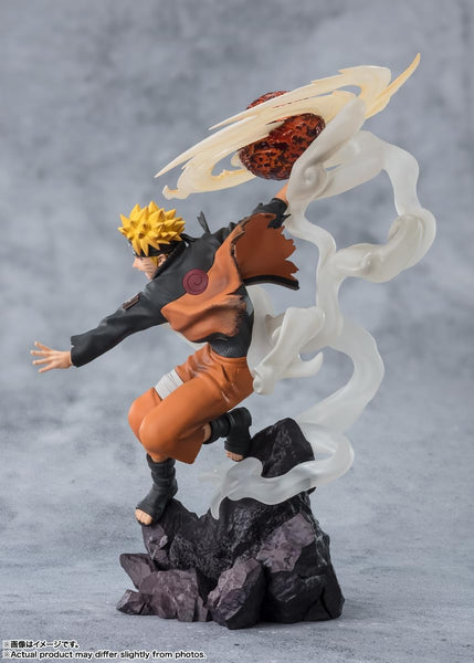 Bandai Naruto Shippuden Figuarts Zero Naruto Uzumaki Sage Art Lava