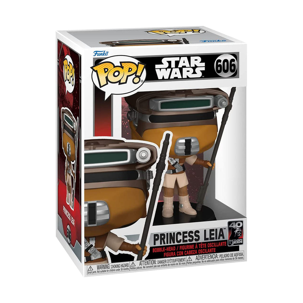 Funko Star Wars POP Return Of The Jedi 40th Princess Leia Figure - Radar Toys