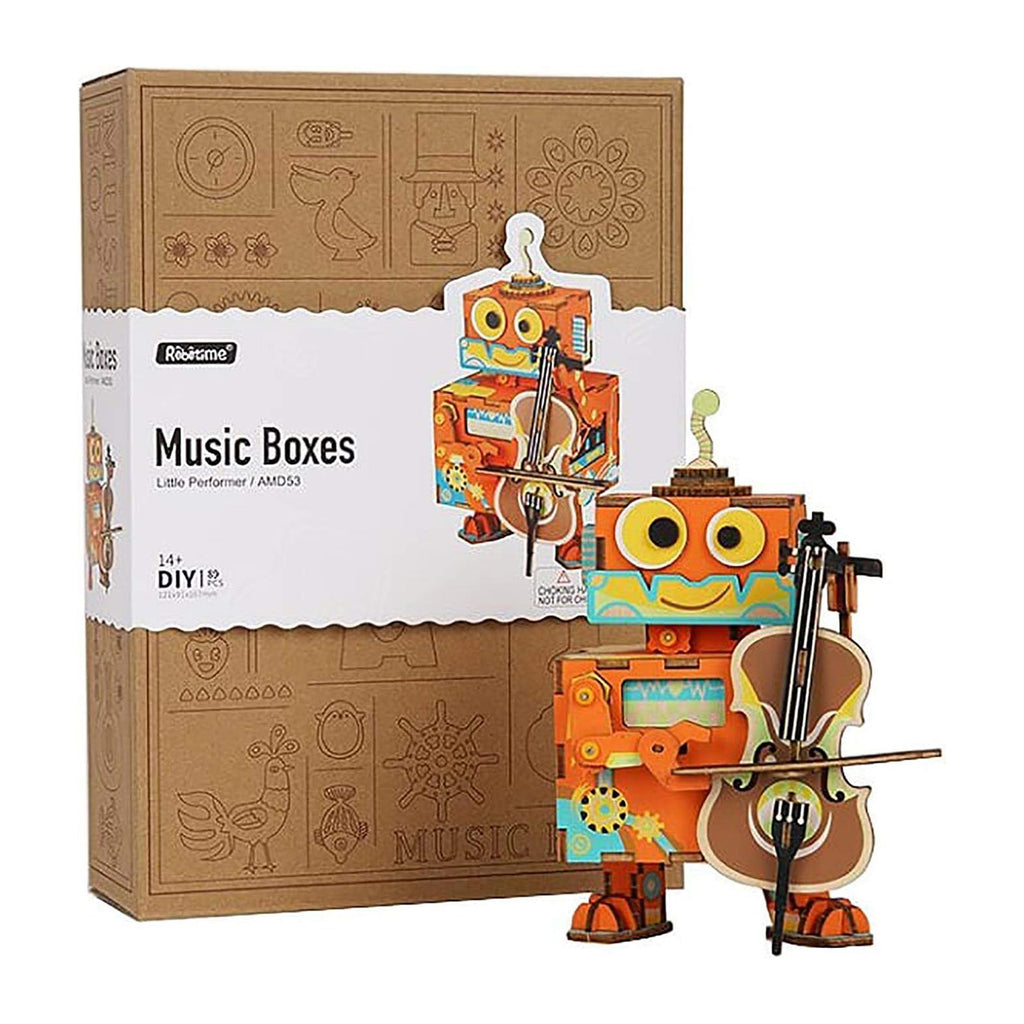 Rolife Music Boxes Little Performer 3D Puzzle