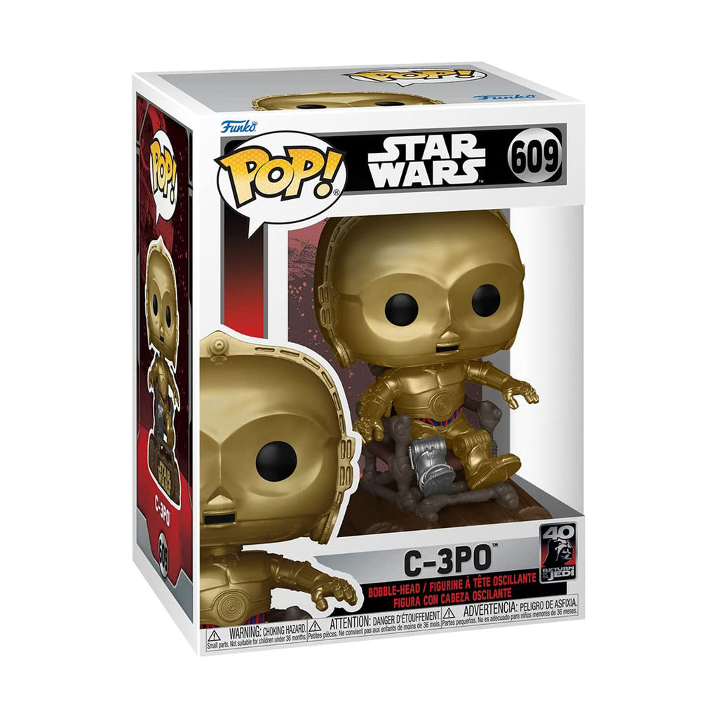 Funko Star Wars POP Return Of The Jedi 40th C-3P0 Figure - Radar Toys