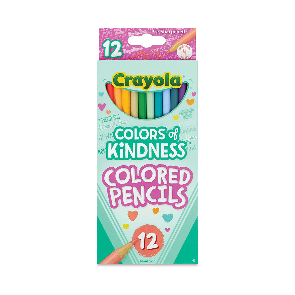 Crayola 12 Count Colors Of Kindness Colored Pencils
