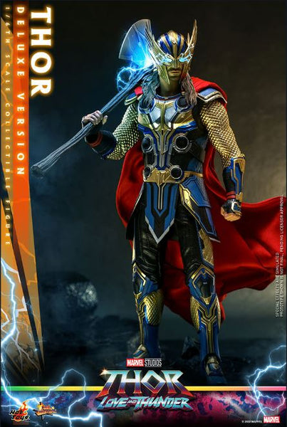 THOR: LOVE AND THUNDER コレクターズアイテム　ホットトイズ Hot Toys Marvel Thor Love And Thunder Thor Deluxe Version 1