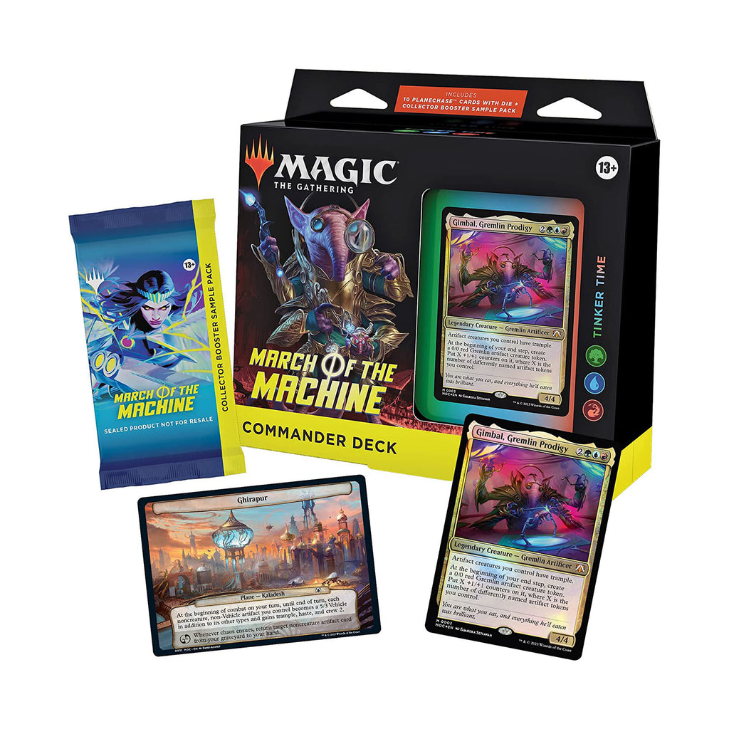 Magic The Gathering March Of The Machines Tinker Time Commander Deck