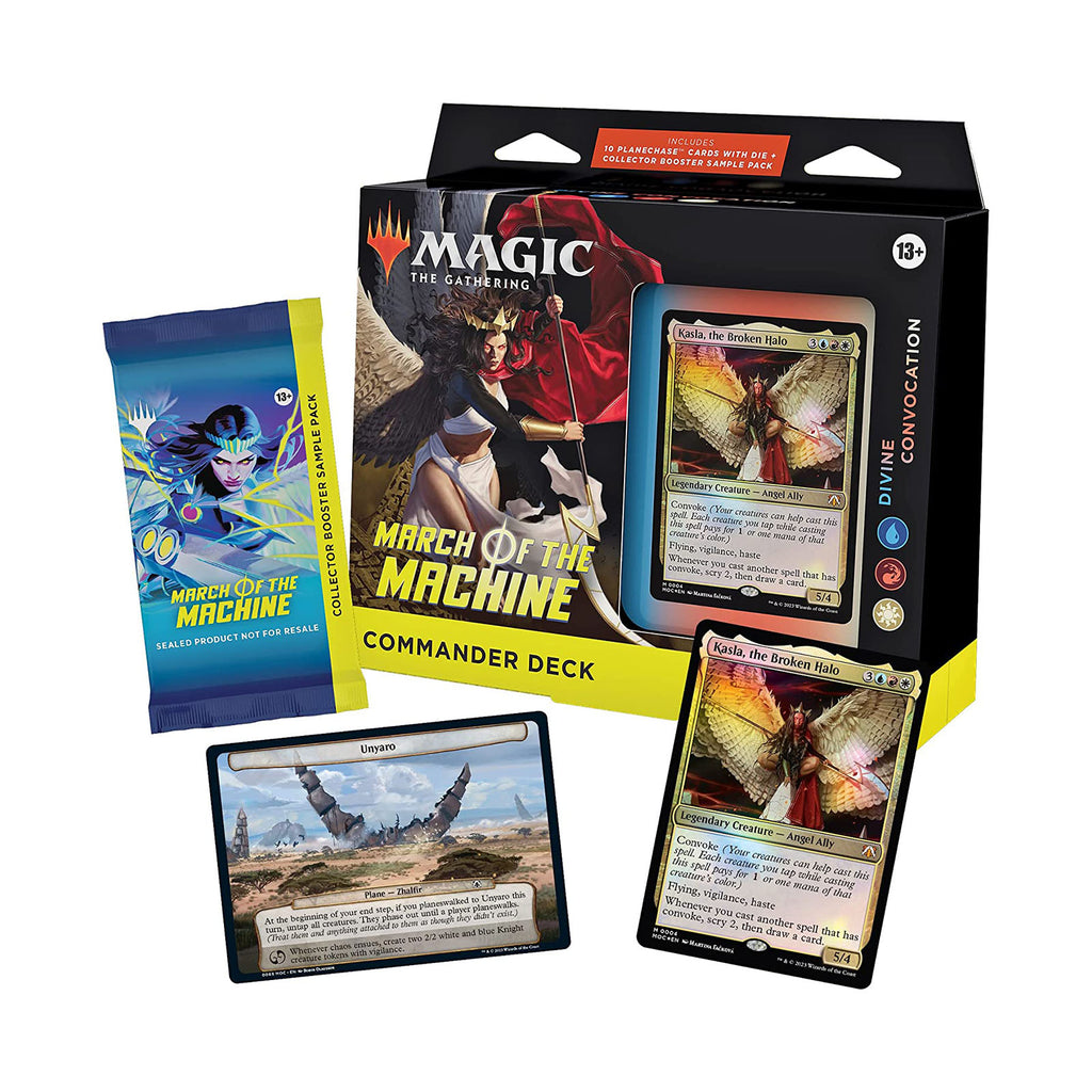 Magic The Gathering March Of The Machines Divine Convocation Commander Deck - Radar Toys