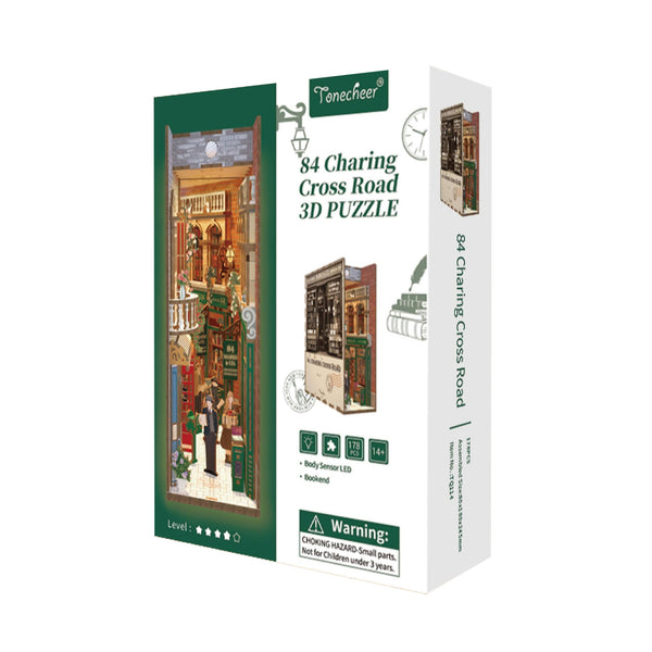 Hands Craft DIY Book Nook The Grace Of The Forest Bookend Building