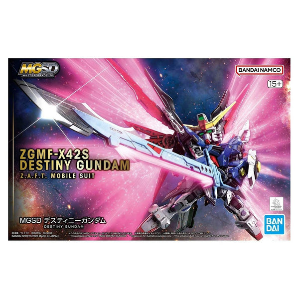 MGSD DESTINY GUNDAM & ZZ GUNDAM セット Bandai Gundam Mobile Suit Gundam Seed Destiny Destiny Gundam MGSD