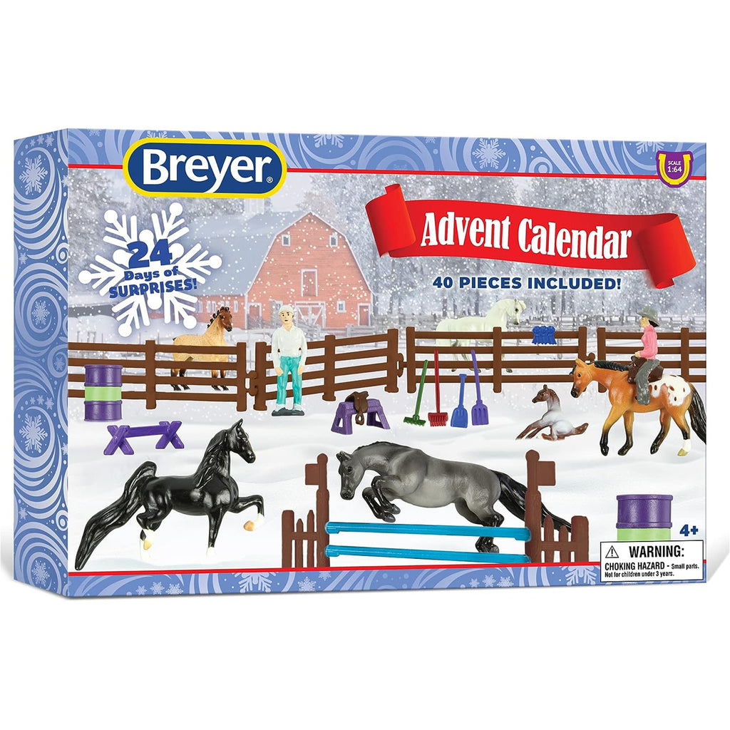 Breyer Advent Horse Play Calendar 40 Piece Set - Radar Toys