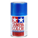 Tamiya Color For Polycarbonate PS-16 Metallic Blue 100mL Spray Paint Can TAM86016 - Radar Toys