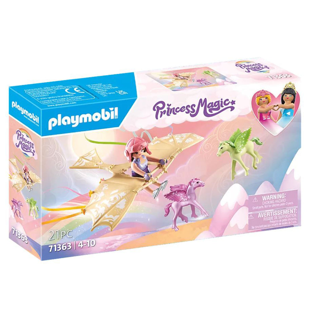 Playmobil Princess Magic Trip With Pegasus Foals In The Cloud Building Set 71363 - Radar Toys