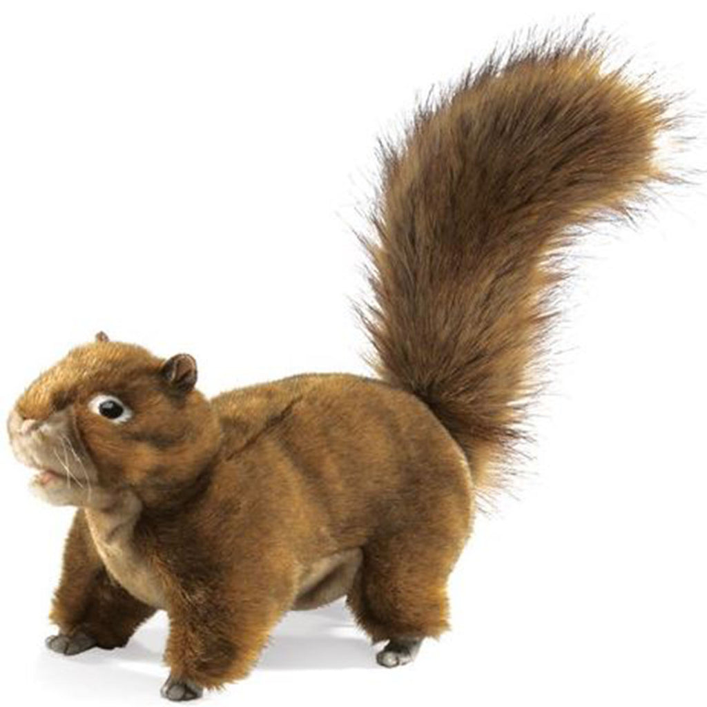 Folkmanis Red Squirrel 9 Inch Plush Puppet