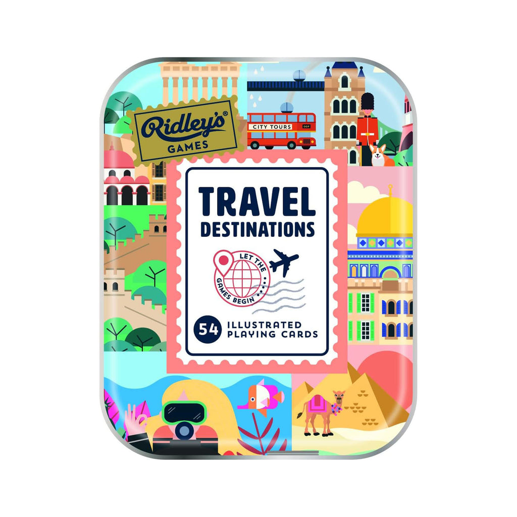 Chronicle Books Travel Destinations Playing Cards