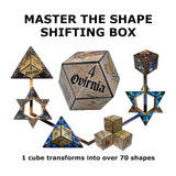 Fun In Motion Shashibo Tales Of Ovirni Magnetic Puzzle Cube - Radar Toys