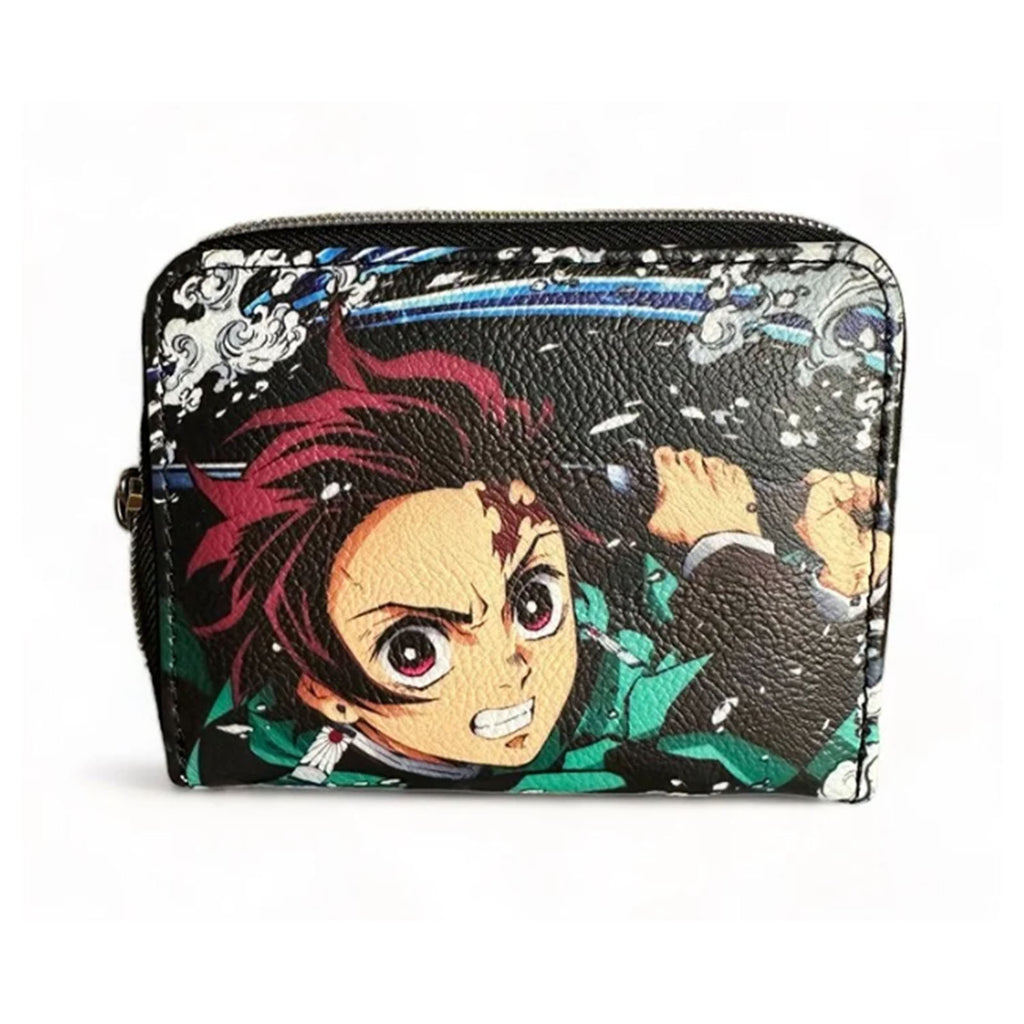 Funko Demon Slayer Tanjiro Checkerboard Zip Around Wallet - Radar Toys