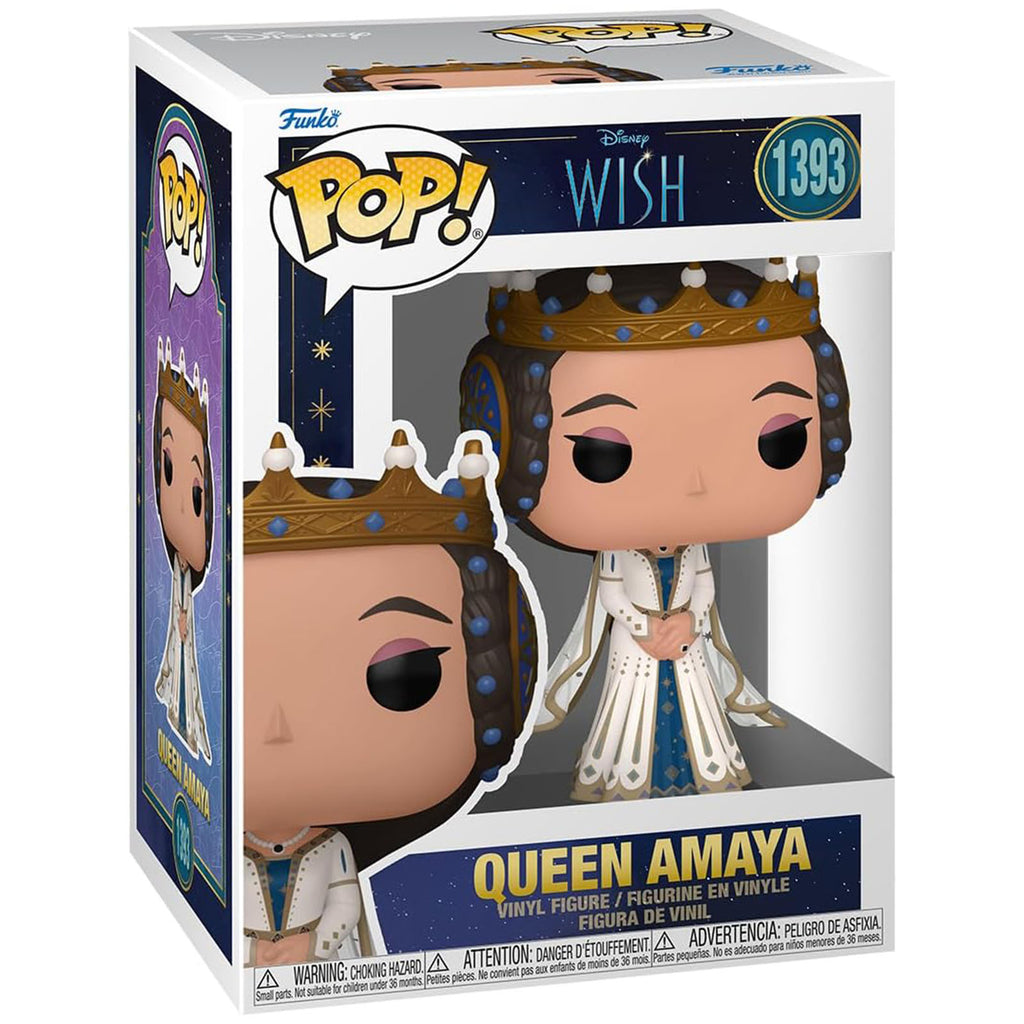 Funko Disney Wish POP Queen Amaya Vinyl Figure
