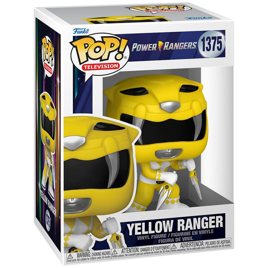 Funko Power Rangers 30th Anniversary POP Yellow Ranger Vinyl Figure - Radar Toys