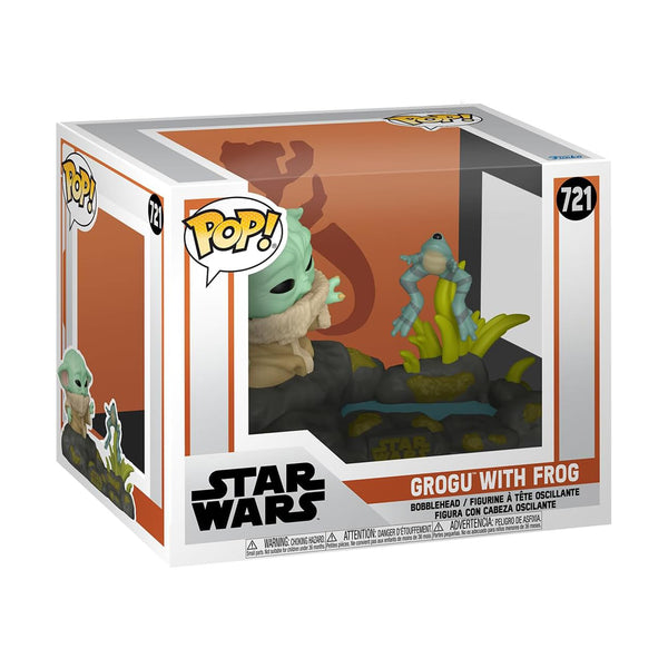 Funko Star Wars Mandalorian S10 POP Deluxe Din Grogu Frog | Radar Toys