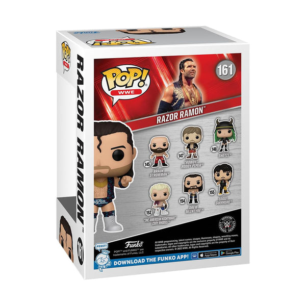 Funko WWE 94 SS POP Razor Ramon Vinyl Figure Radar Toys