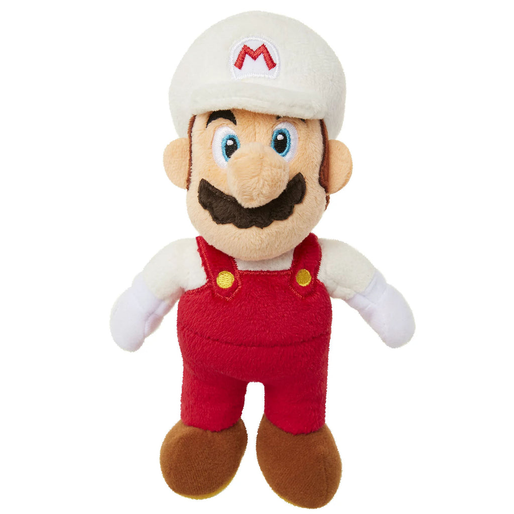 Jakks Pacific Nintendo Super Mario Fire Mario 10 Inch Plush Figure - Radar Toys