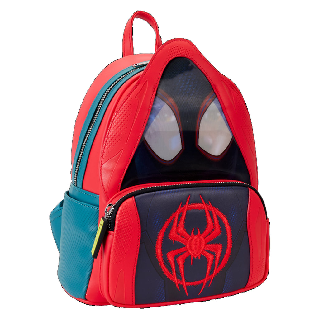 Loungefly Marvel Spiderverse Miles Morales Hoody Mini Backpack