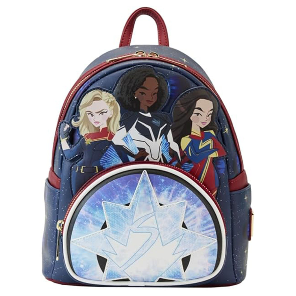 Loungefly Marvel The Marvels Group Mini Backpack