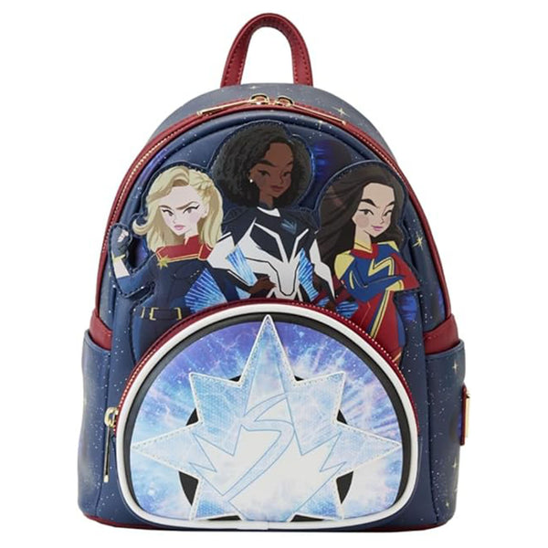Loungefly Marvel The Marvels Group Mini Backpack