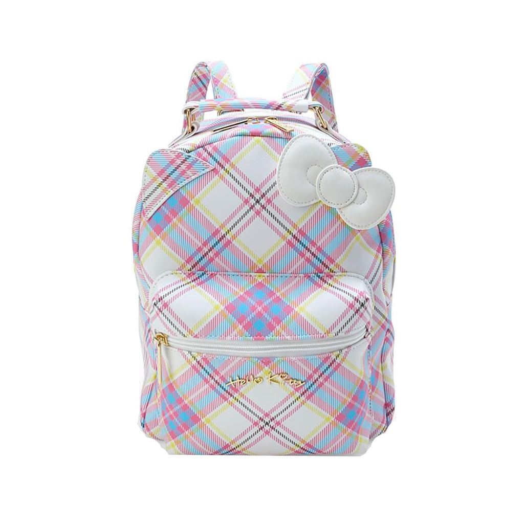 Sanrio Hello Kitty 50th Anniversary Dress Tartan Mini Backpack