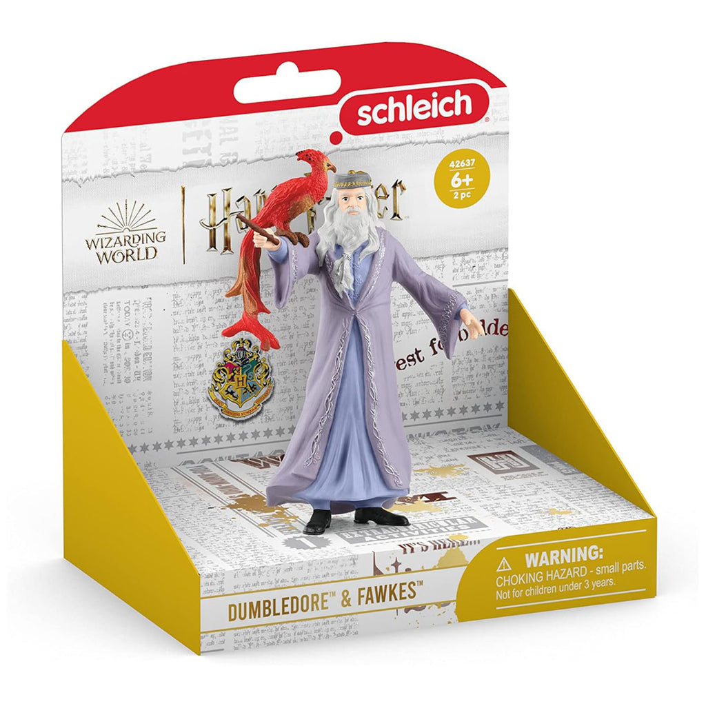Schleich Harry Potter Dumbledore And Fawkes Figure - Radar Toys