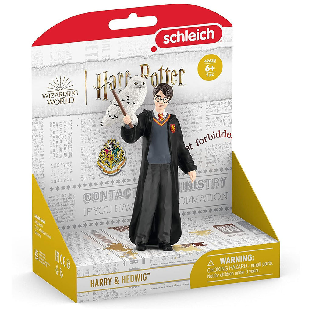 Schleich Harry Potter Harry And Hedwig Figure - Radar Toys