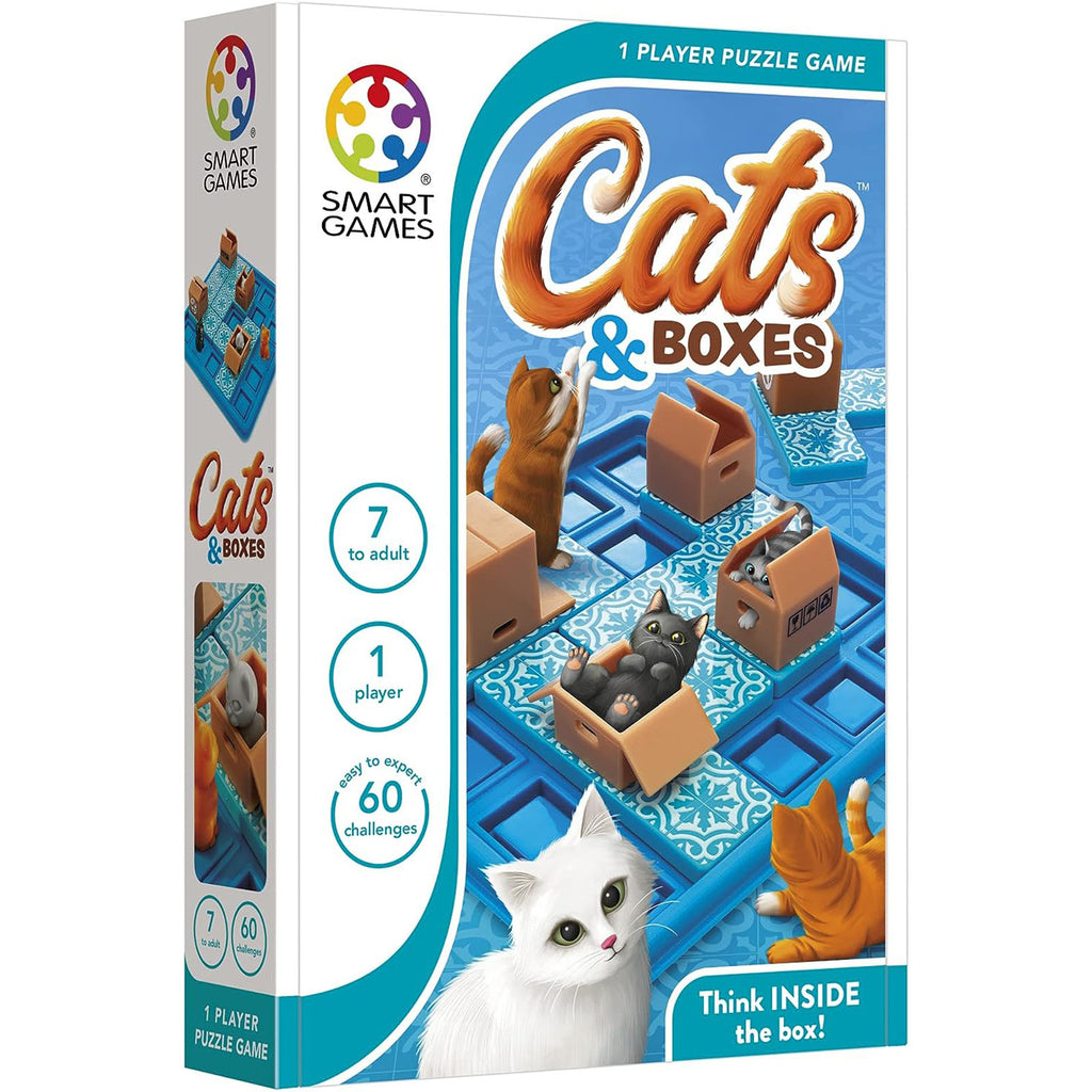 Smart Games Cats And Boxes 1 Player Puzzle Game