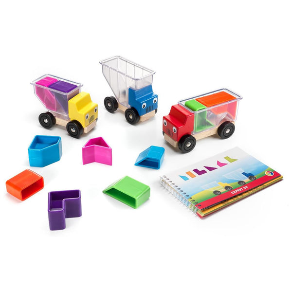 Trucky 3 Smart Games – Puzzle Logique Camion Avec 48 Défis – Développe Vision Spatiale – Jeu éducatif Dès 3 Ans – Cadeau Enfant