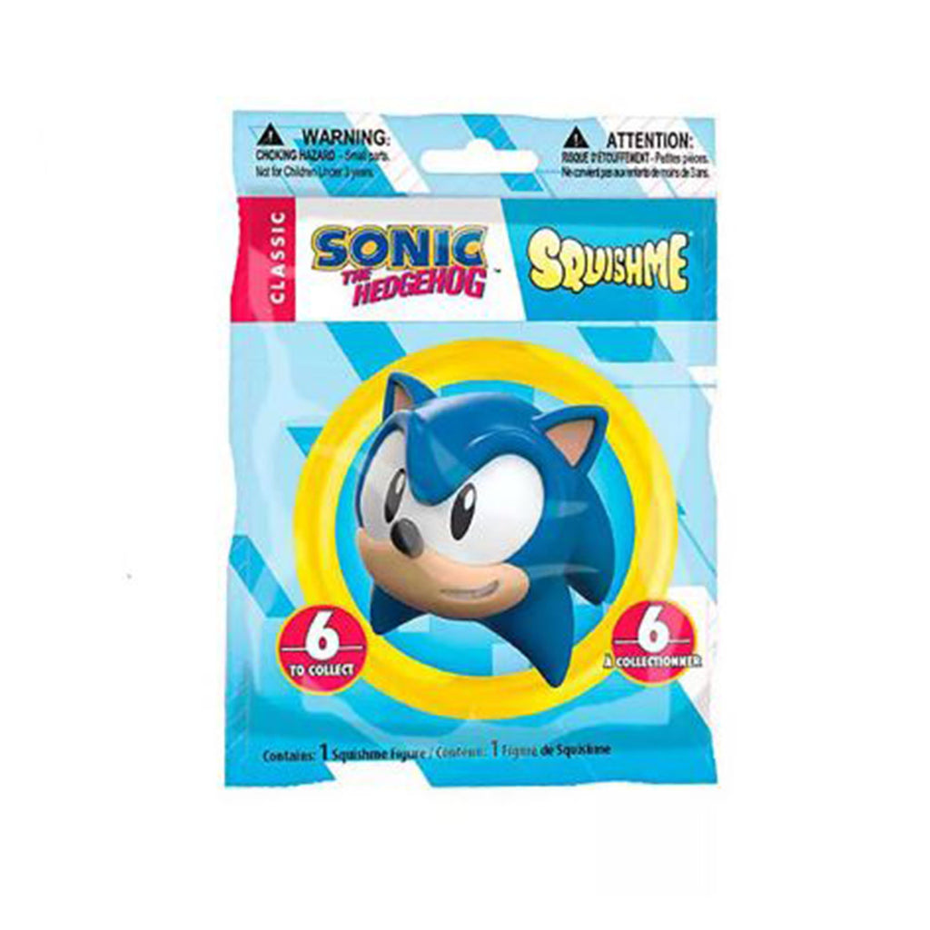 Sonic The Hedgehog Squishme Single Blind Bag Squeeze Toy - Radar Toys