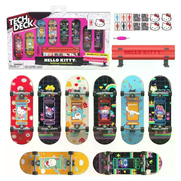Spin Master Tech Deck Hello Kitty SK8Shop Collab Pack – Radar Toys