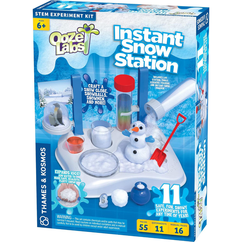 Thames And Kosmos Ooze Labs Instant Snow Station - Radar Toys