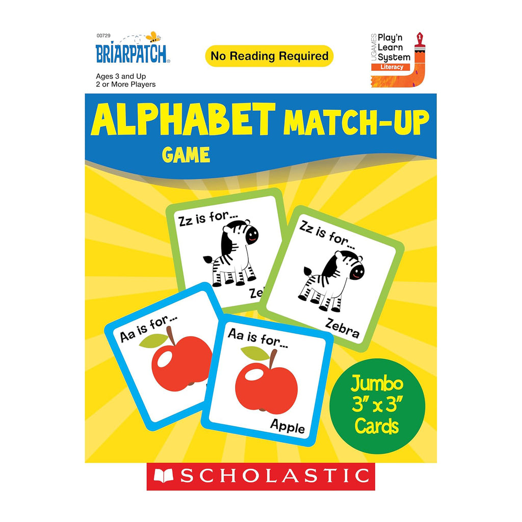 University Games Scholastic Alphabet Match-Up Game - Radar Toys