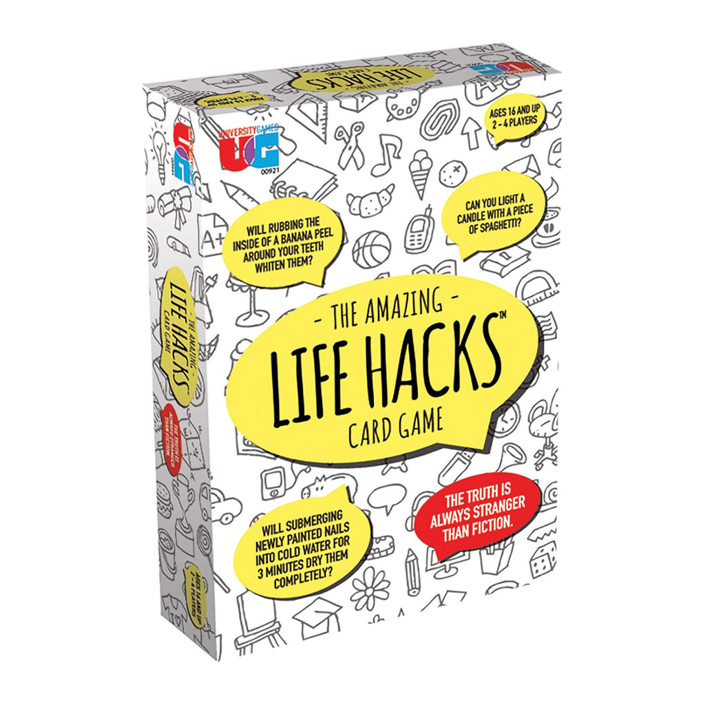 University Games The Amazing Life Hacks Card Game - Radar Toys