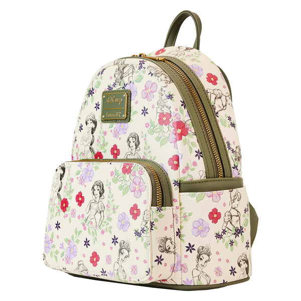 Loungefly Disney Radar Toys Exclusive Princesses Sketch Print Backpack