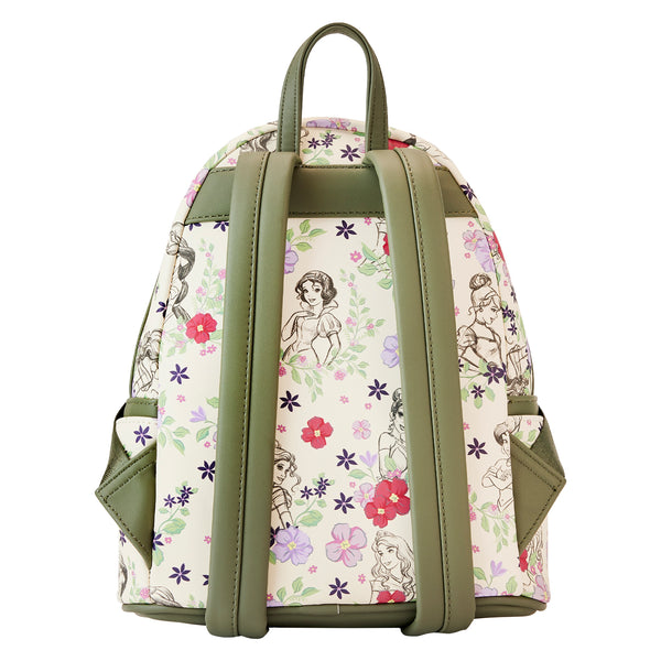 Loungefly Disney Radar Toys Exclusive Princesses Sketch Print Backpack