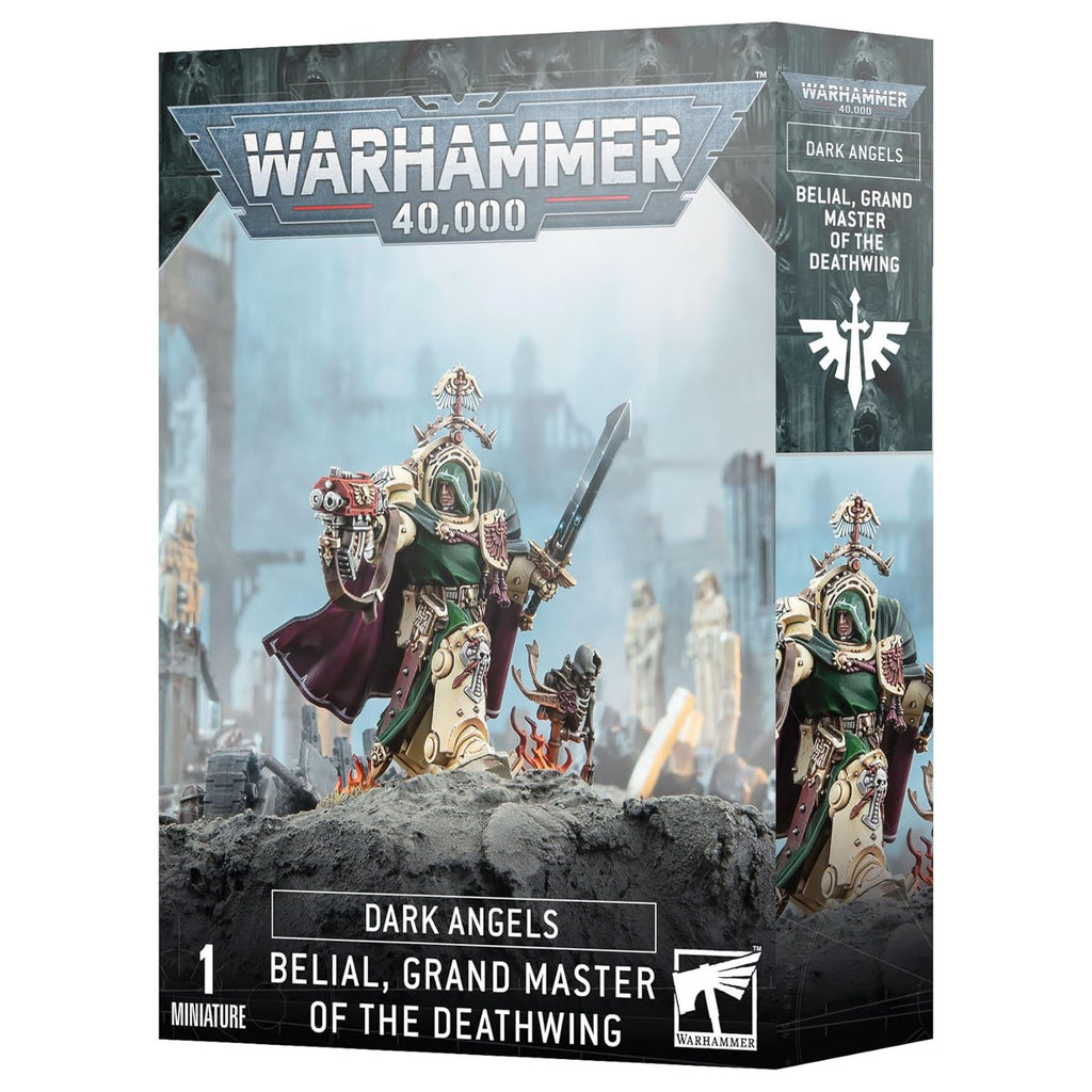 Warhammer 40,000 Dark Angels Belial Grand Master Of The Deathwing Building Set