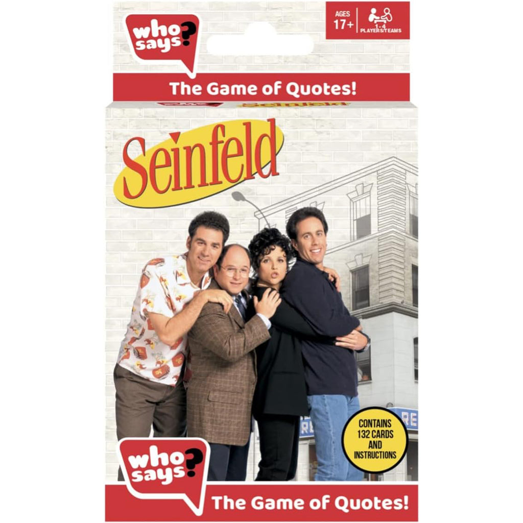 Who Says Seinfeld Game Of Quotes Trivia Game